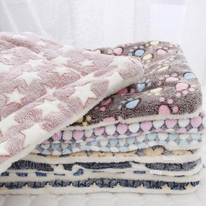 Sleeping Mat Thickened Soft Wool Blanket Portable Washable Warm Carpet-Catnip Beasts