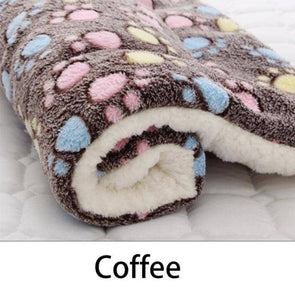 Sleeping Mat Thickened Soft Wool Blanket Portable Washable Warm Carpet-Catnip Beasts