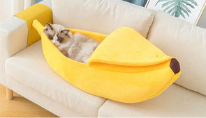 Funny Banana Cat Bed Cute Durable Portable Basket Multicolor-Catnip Beasts